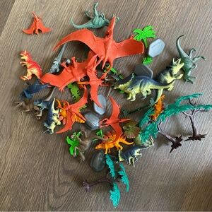 Dinosaur Toy Set - Multicolor